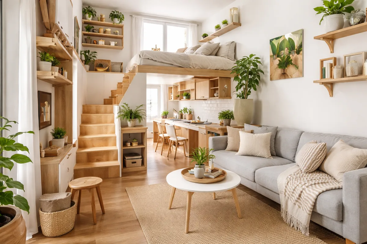 Les astuces pour optimiser l'espace dans une petite maison