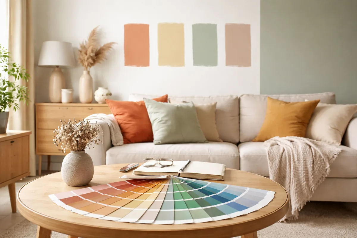 L'art de choisir les bonnes couleurs pour votre intérieur